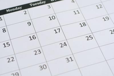 MARK YOUR CALENDAR